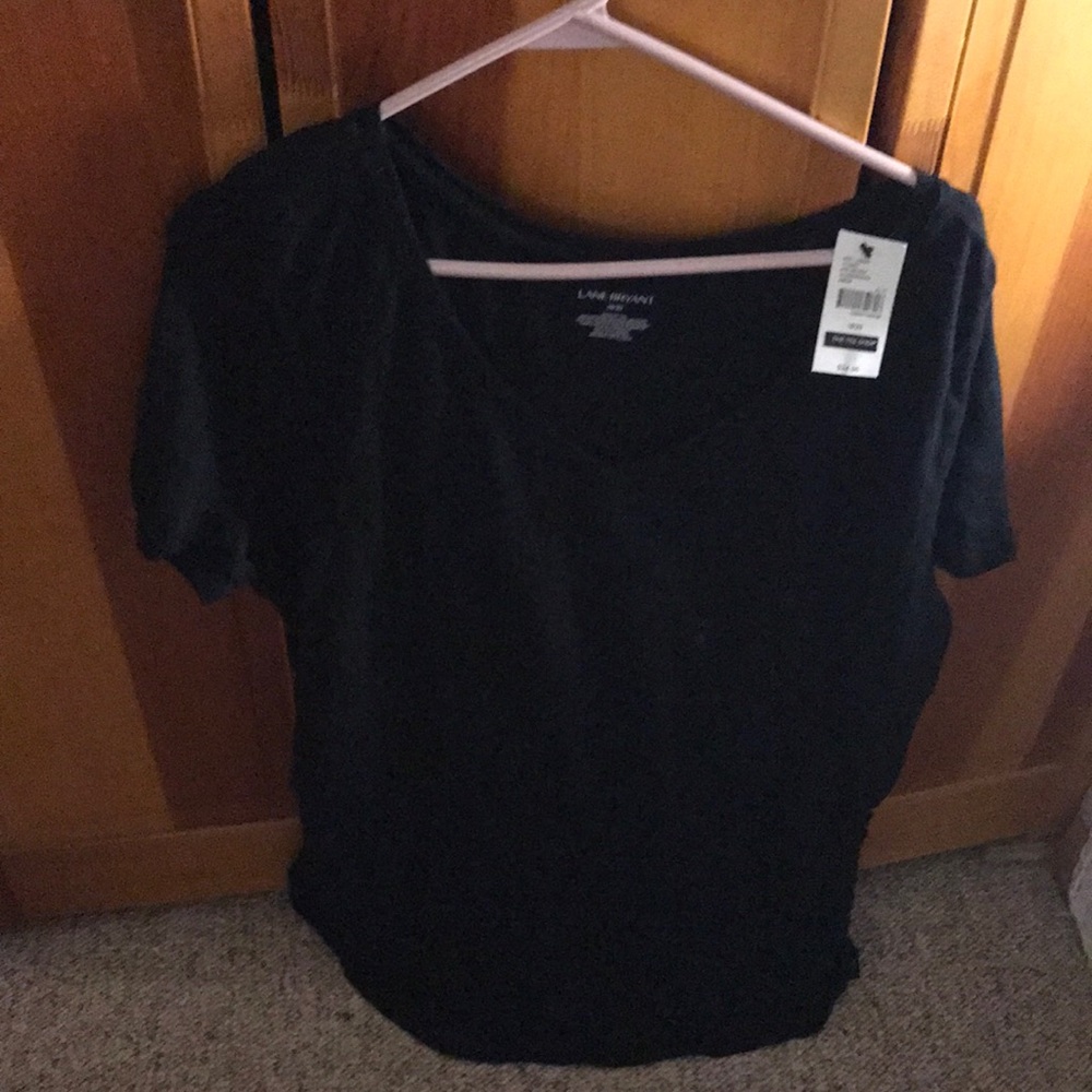 Lane Bryant Black Tee